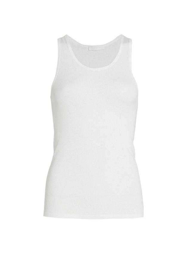 Womens Cotton Rib-Knit Tank Product Image