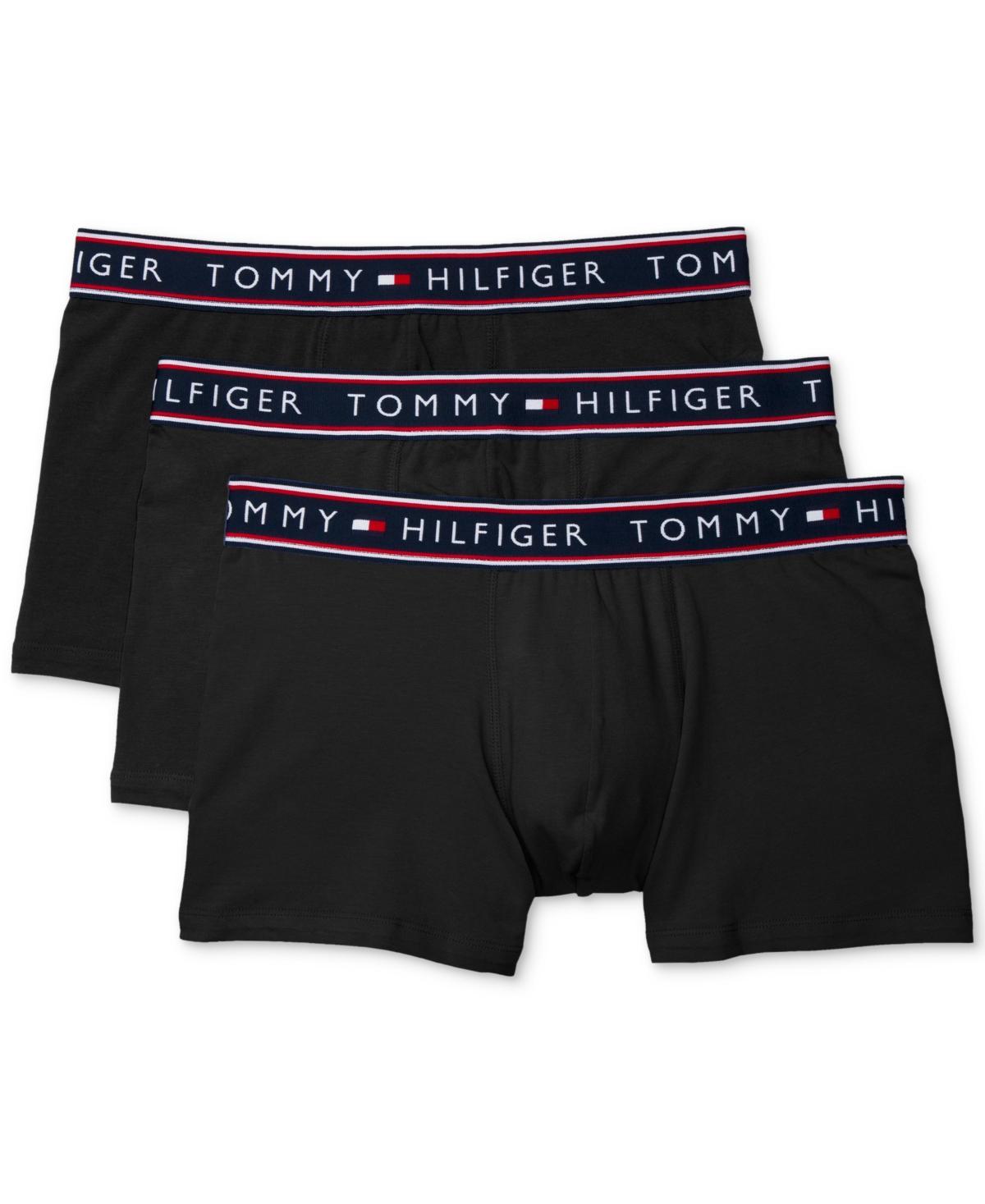 Tommy Hilfiger Men's Cotton Stretch Trunk 3-Pack Product Image