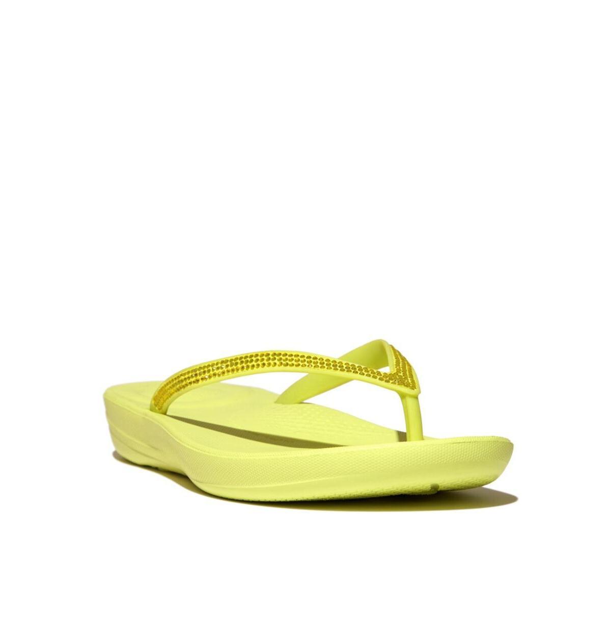 FitFlop iQushion Splash Crystal Flip Flop Product Image