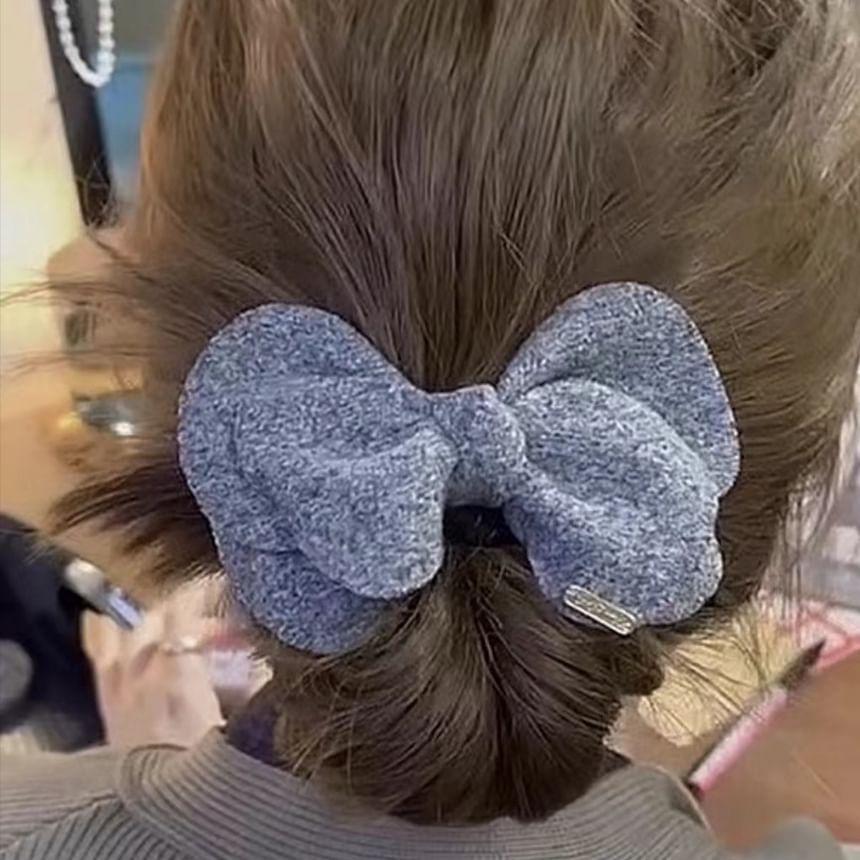 Bow Fabric Hair Tie Product Image