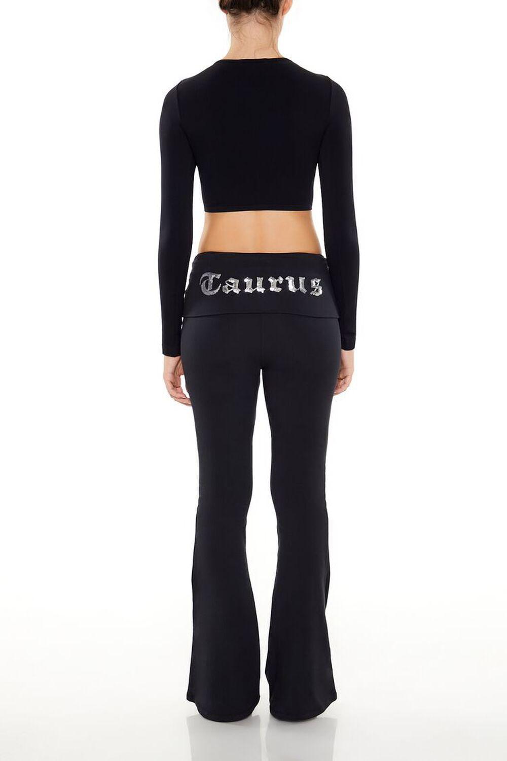 Sequin Taurus Flare Leggings | Forever 21 Product Image