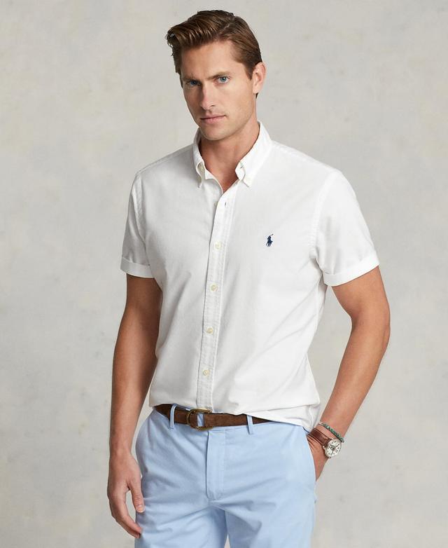 Polo Ralph Lauren Mens Classic-Fit Garment-Dyed Oxford Shirt Product Image