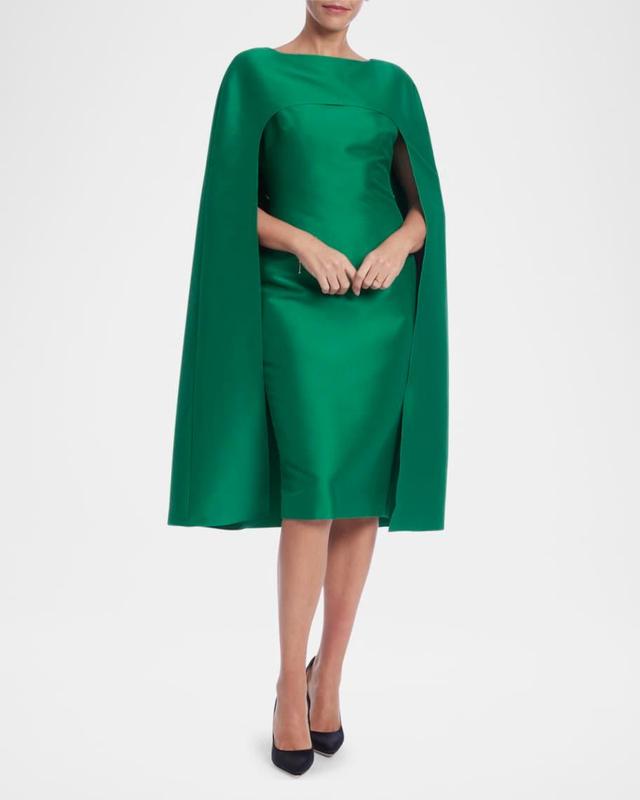 Bodycon Cape Dress Product Image