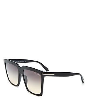 TOM FORD Sabrina 58mm Square Sunglasses Product Image