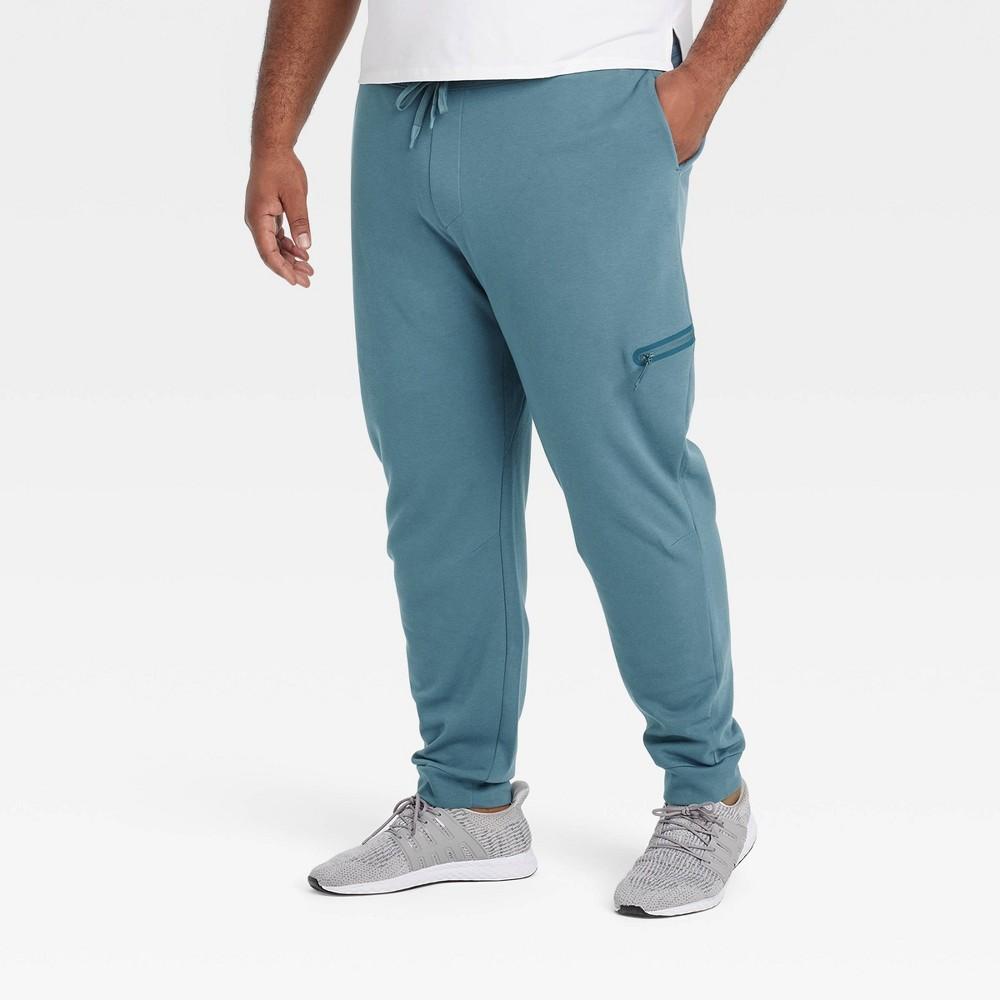 Mens Big Ponte Jogger Pants - All In Motion Afternoon Blue 3XL Product Image