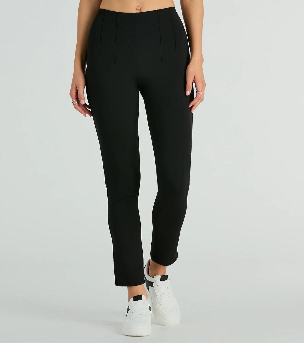 Power Mood High-Rise Skinny Trouser Pants Product Image