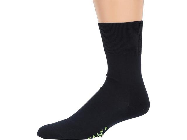 Falke Cotton Run Socks (Marine) Knee High Socks Shoes Product Image