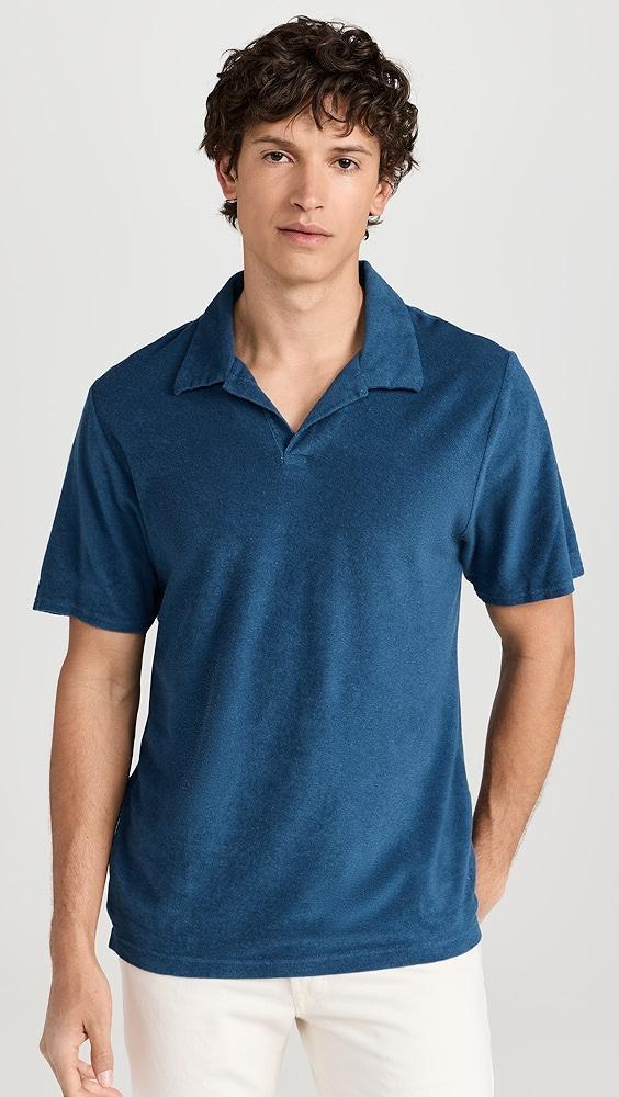 Frescobol Carioca Faustino Terry Cotton Blend Polo | Shopbop Product Image