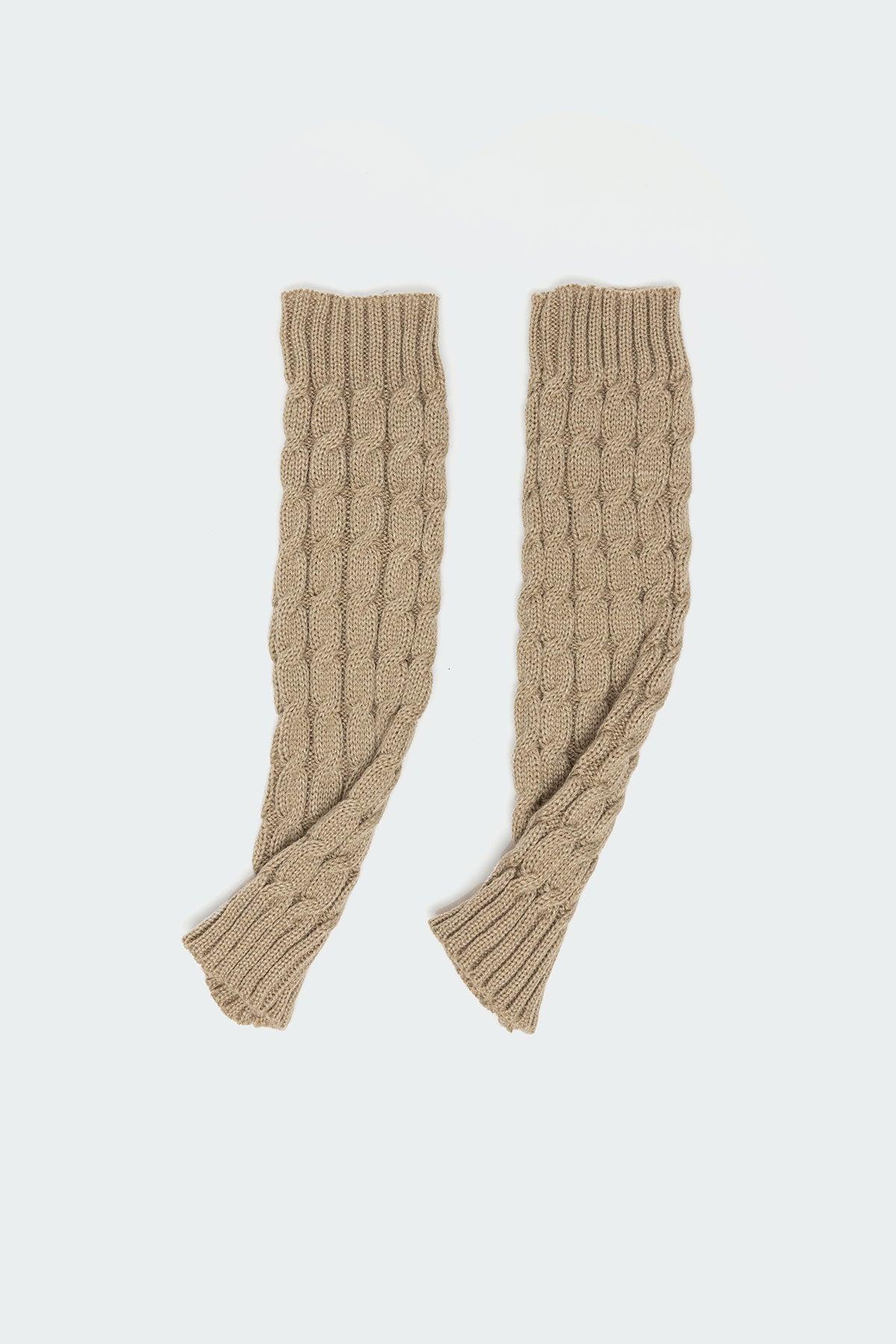 Cable Knit Leg Warmers Product Image