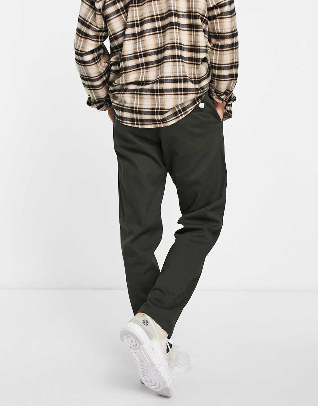 Jack & Jones Intelligence Kane loose fit chinos in khaki Product Image