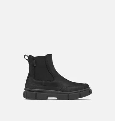 SOREL Explorer STRT Chelsea Boot Black) Women's Boots Product Image