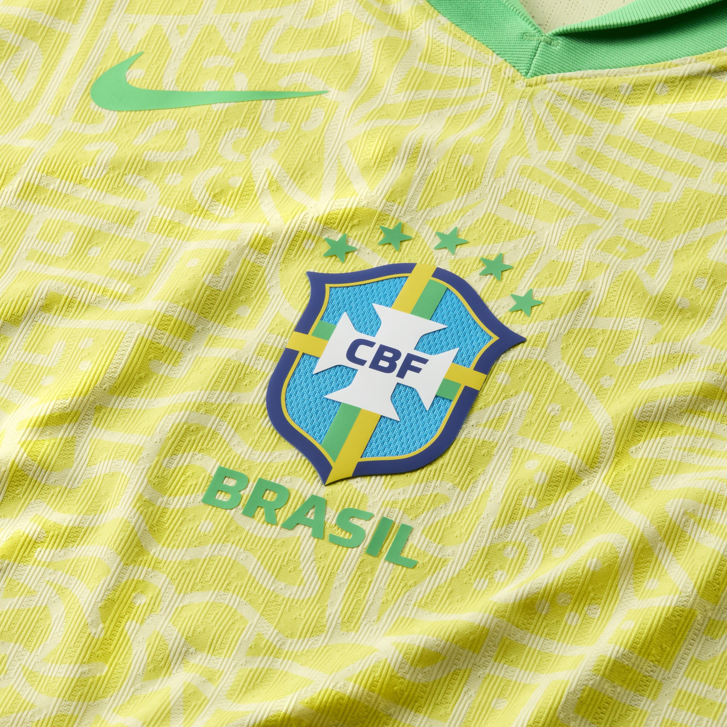 Brazil 2024 Match Home Nike Men's Dri-FIT ADV Soccer Authentic Jersey Product Image