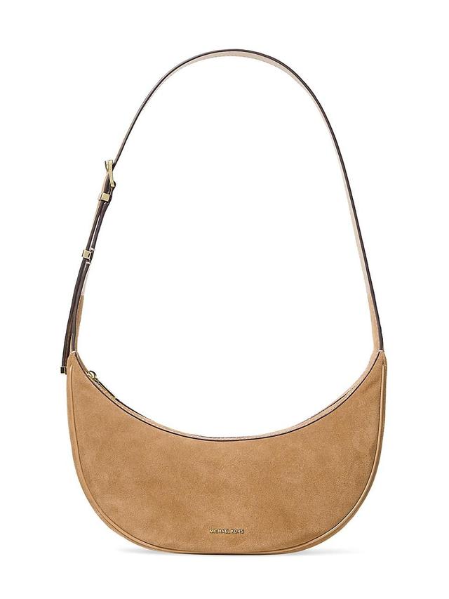 Womens Medium Avra Suede Sling Crossbody Bag Product Image