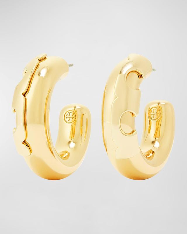 Tory Burch Kira Essential Hoop Earrings Product Image