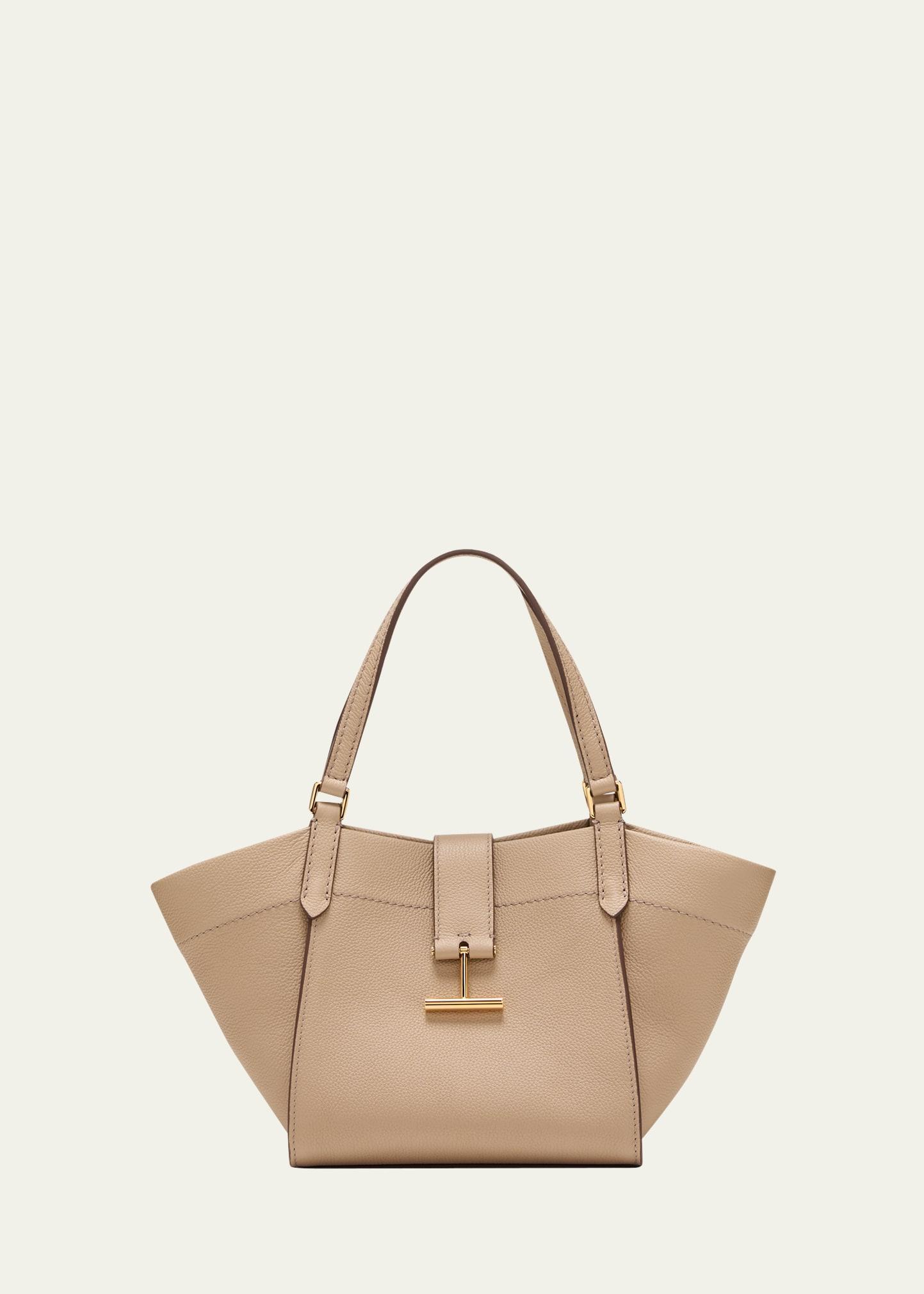 Tara Small Grain Leather Tote Bag Product Image