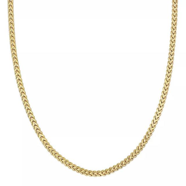 Stella Grace 10k Gold Mens Franco Link Necklace Product Image