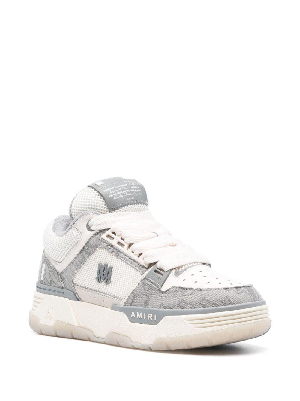 AMIRI Denim Bandana Sneakers In Contrasting Details Product Image