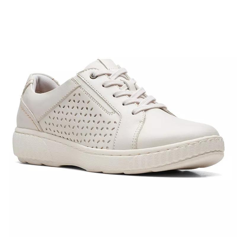 Clarks Caroline Ella Womens Leather Casual Shoes Product Image