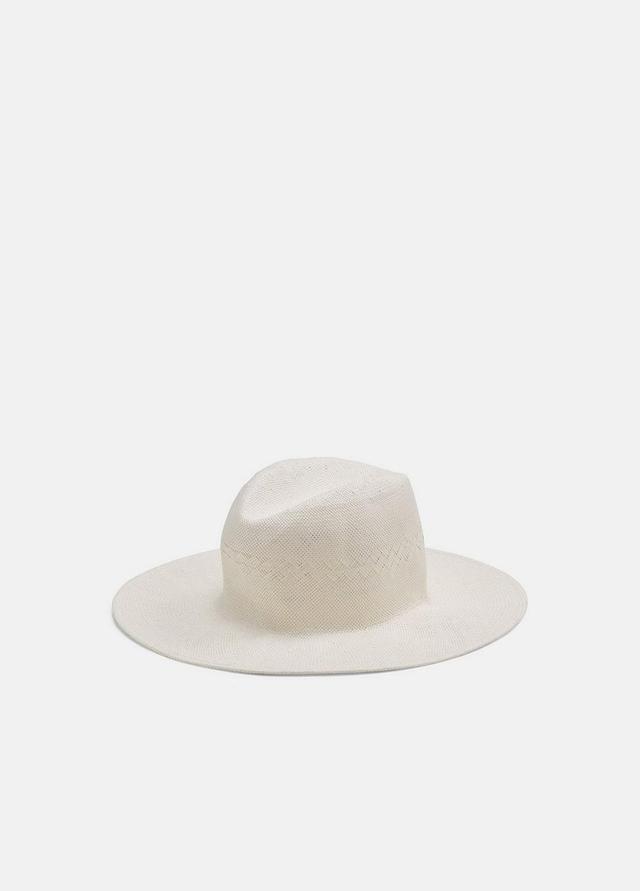 Packable Straw Fedora Product Image