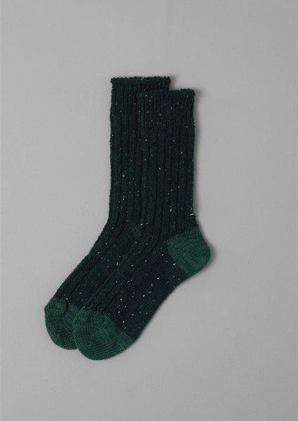 Decka Wool Socks | Green Product Image