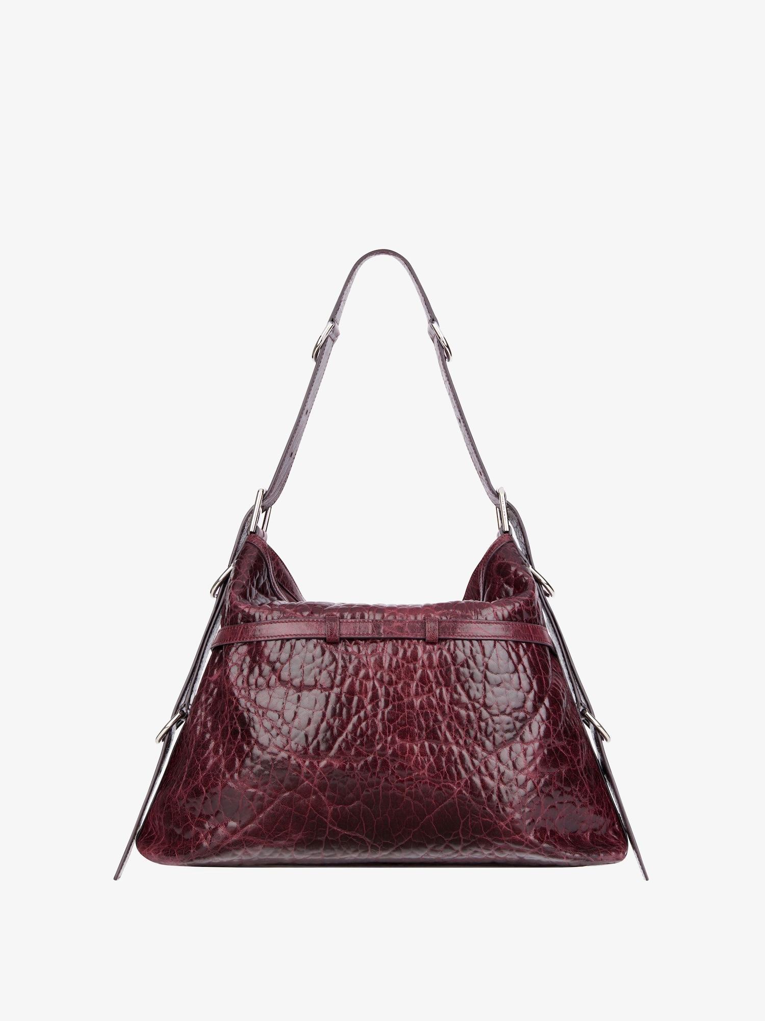 Medium Voyou bag in crackled patent leather Product Image