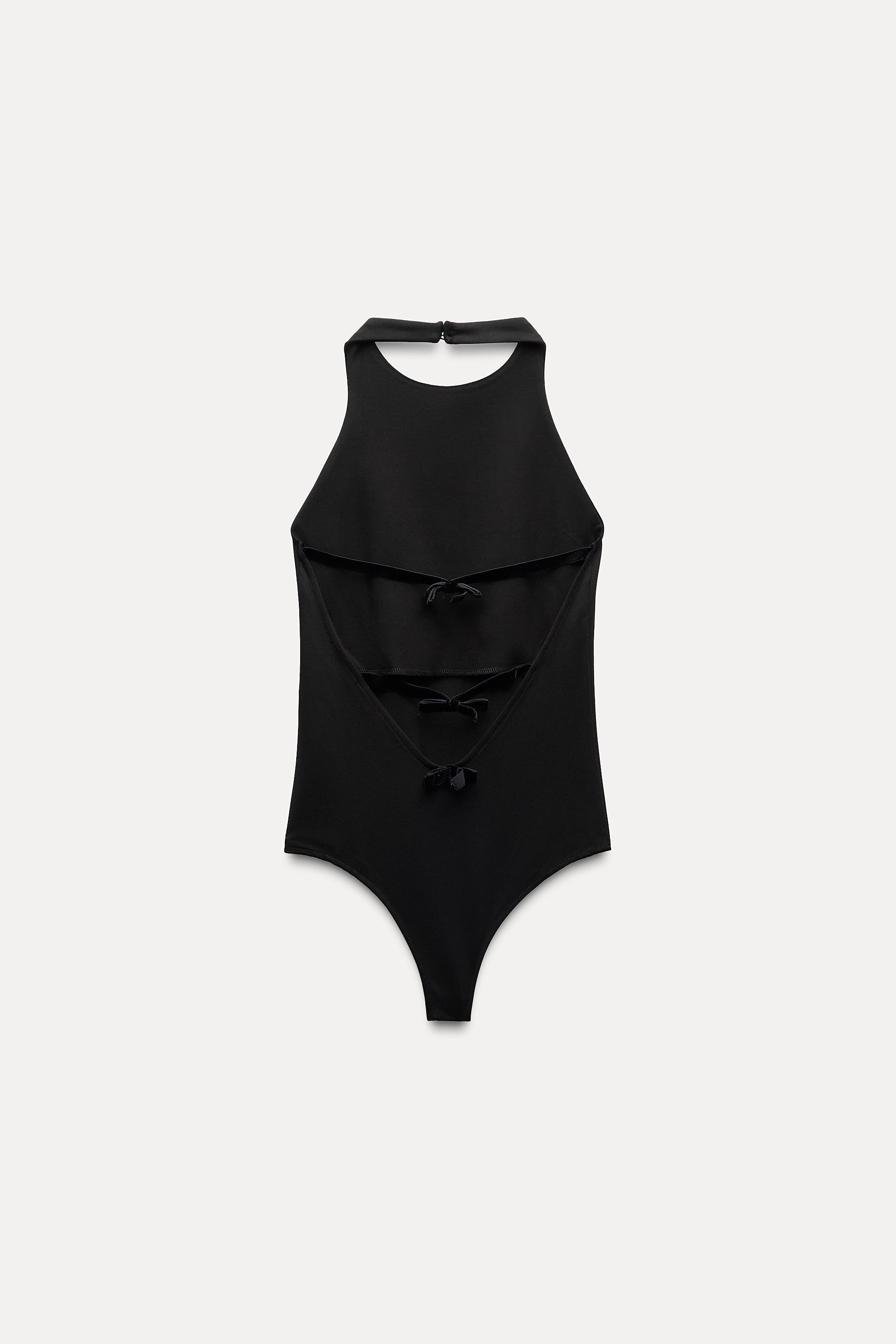 HALTER NECK BODYSUIT Product Image