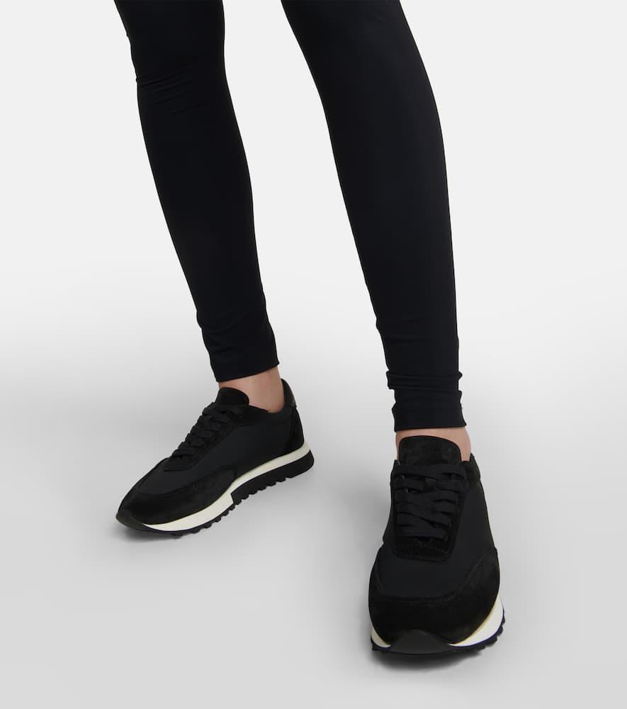 THE ROW Speedy Stretch-jersey Leggings In Black Product Image