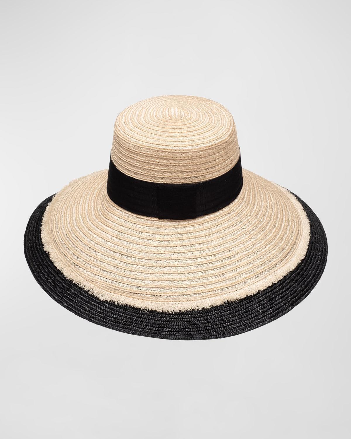 Womens Mirabel Wide-Brim Straw Hat Product Image