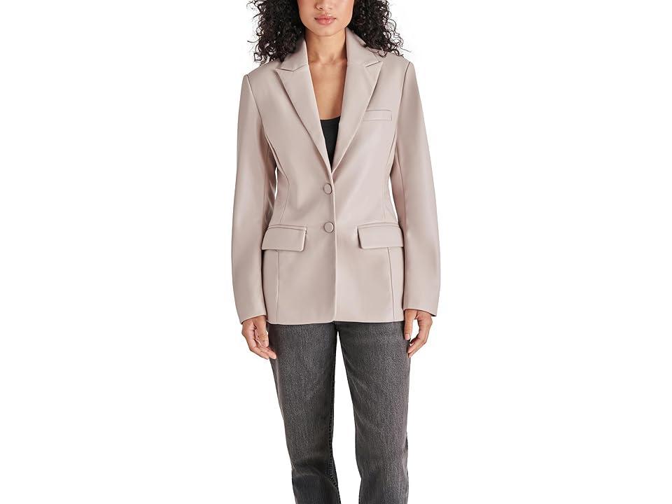 Steve Madden Aria Blazer (Lavender) Women's Clothing Product Image