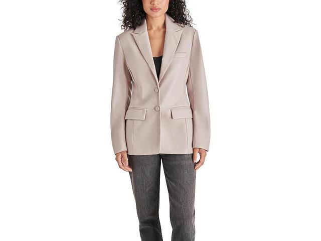 Steve Madden Aria Blazer (Lavender) Women's Clothing Product Image