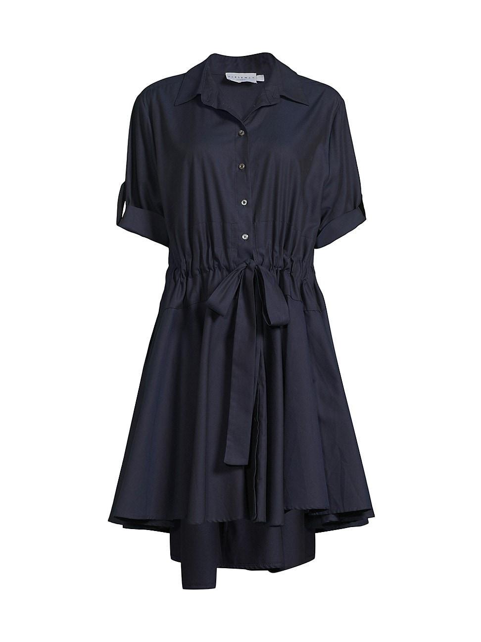 Womens Meadow Cotton Tie-Waist Shirtdress Product Image