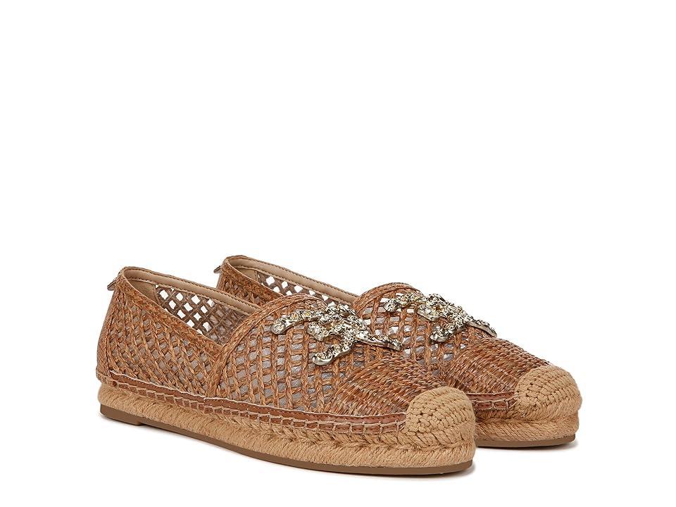 Sam Edelman Khiara Raffia Logo Detail Inspired Espadrille Loafers Product Image