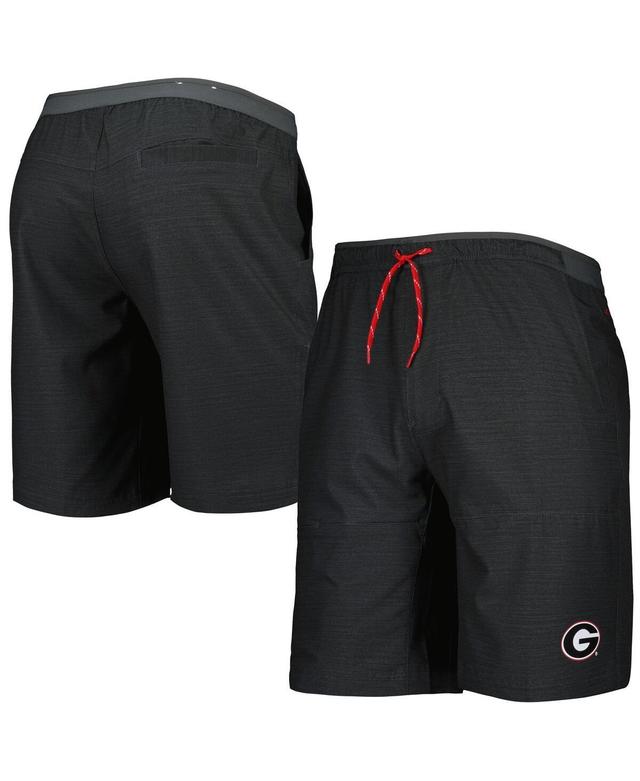 Mens Columbia Charcoal Georgia Bulldogs Twisted Creek Omni-Shade Omni-Shield Shorts Product Image