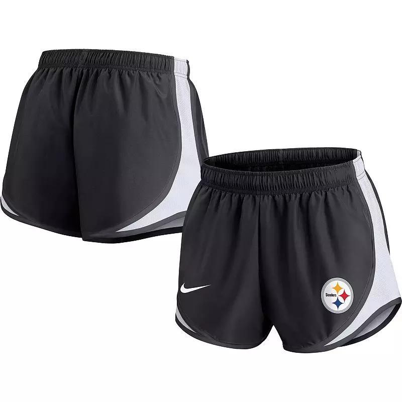 Womens Nike Black Pittsburgh Steelers Tempo Shorts Product Image