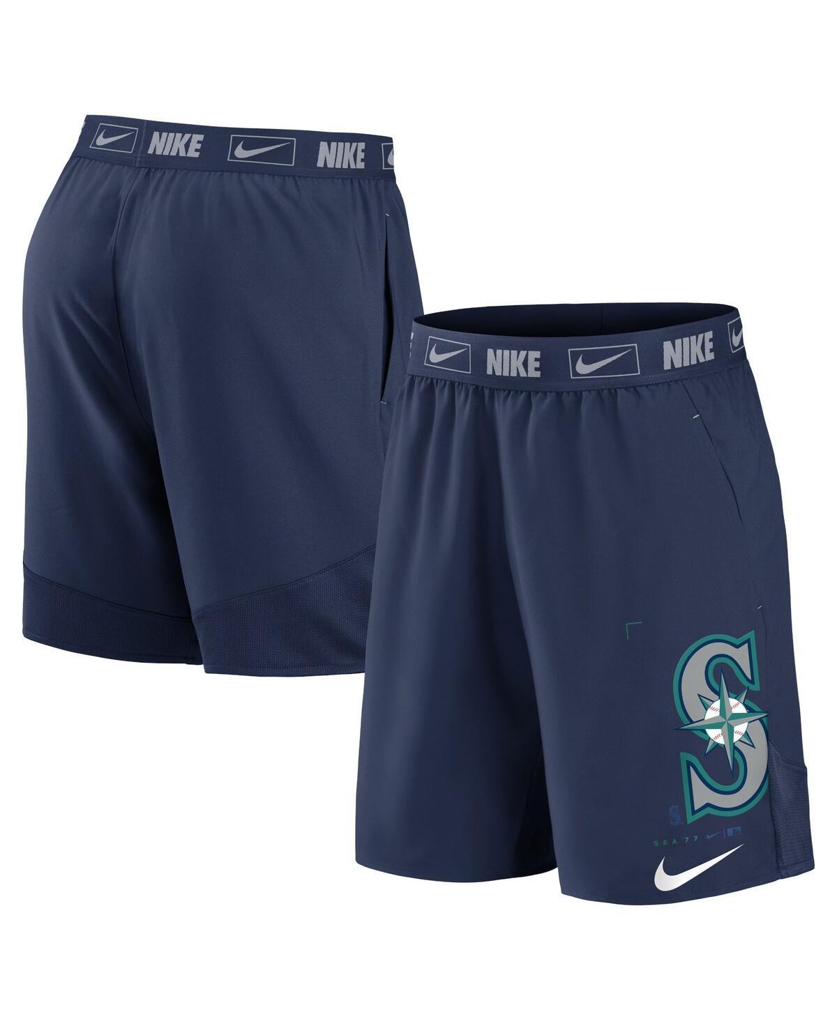 Mens Nike Seattle Mariners Bold Express Performance Shorts Blue Product Image