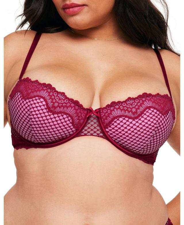 Adore Me Womens Rubie Push Up Demi Bra Product Image