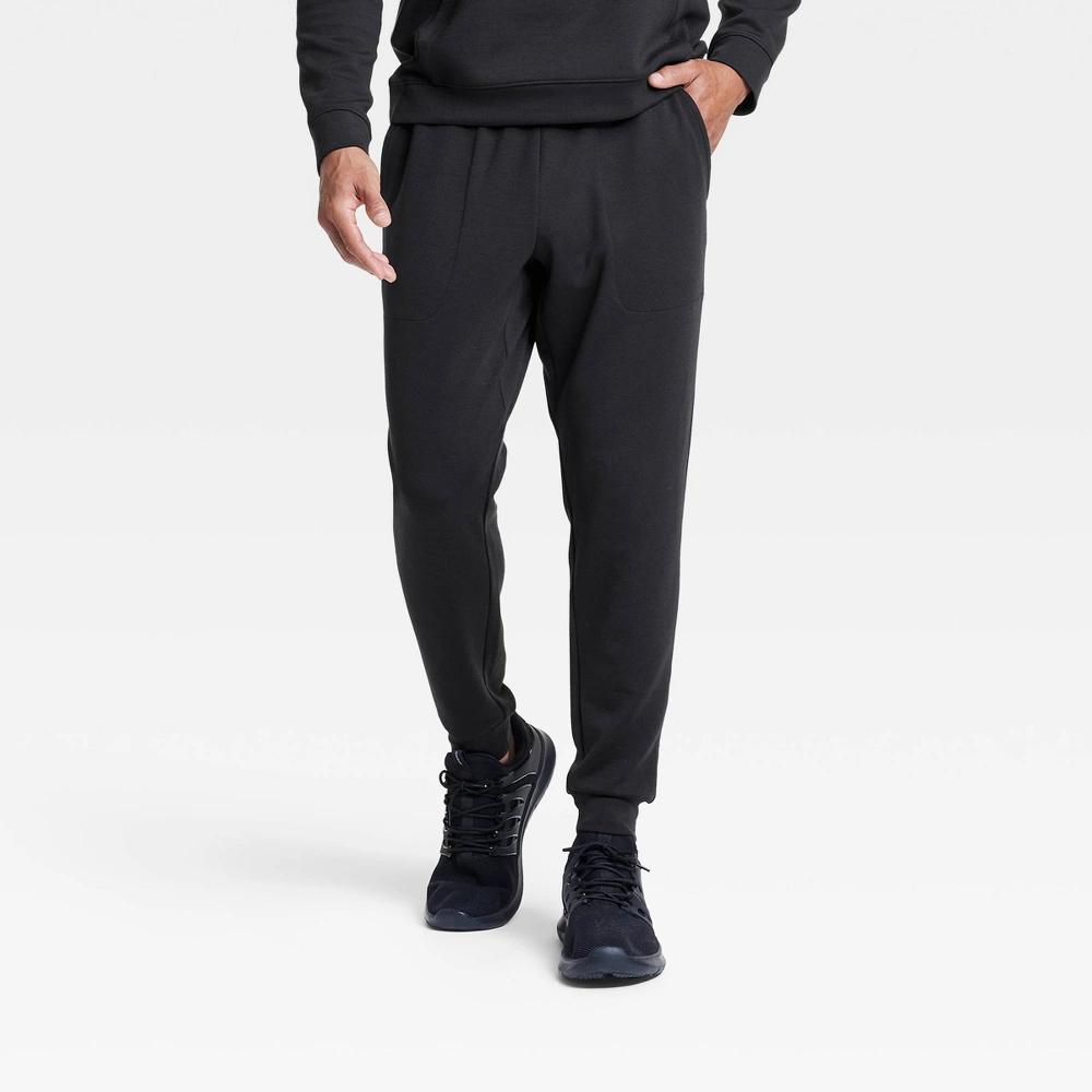 Mens Mesh Spacer Jogger Pants - All In Motion Black XXL Product Image