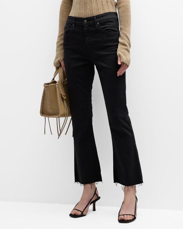 Ag Farrah High Rise Bootcut Jeans in Sulfur Black Product Image