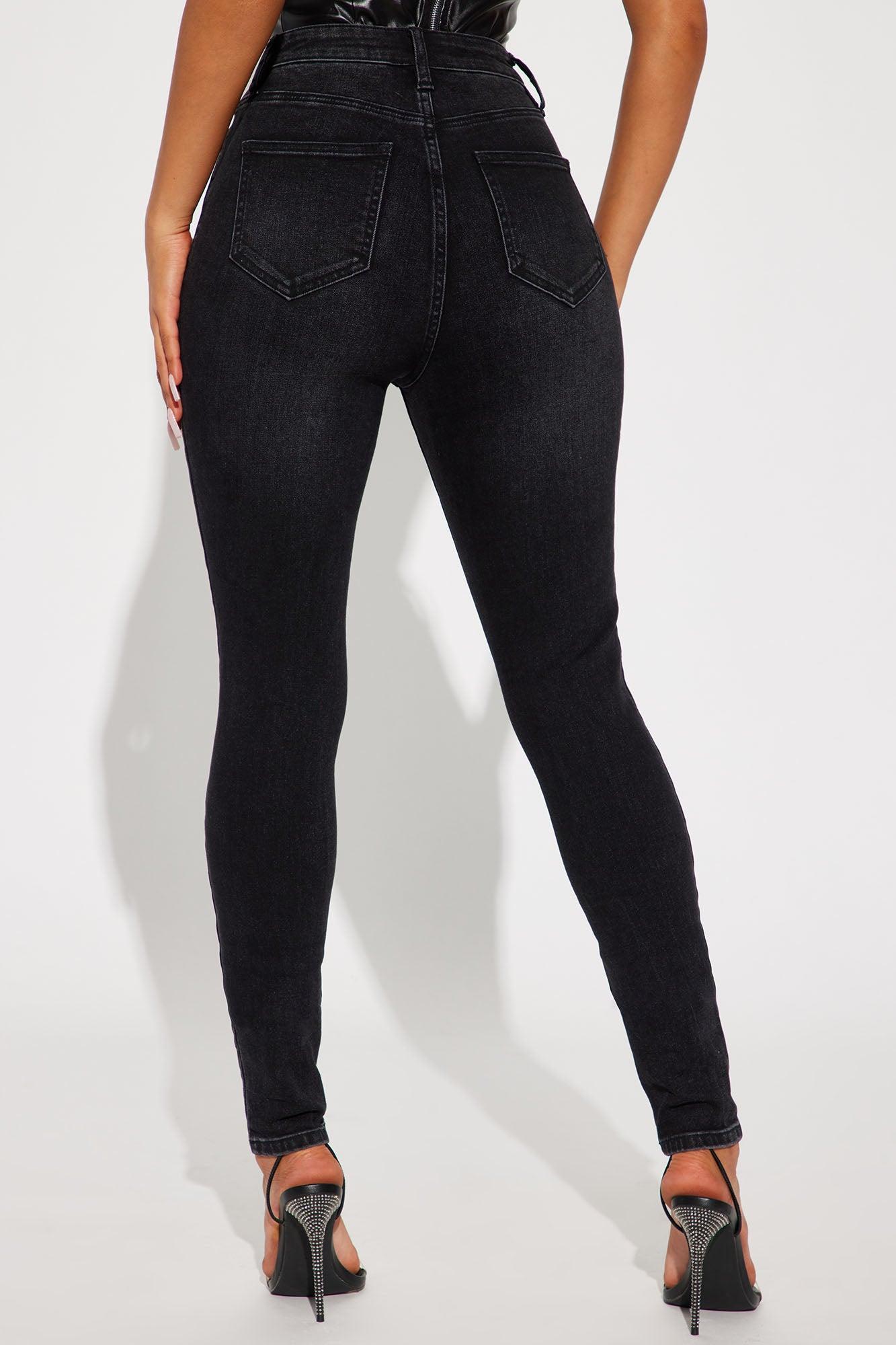 Jessica Skinny Jeans - Black Product Image