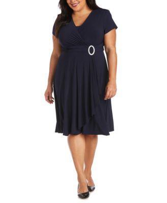 Plus Size Cascade Dress Product Image