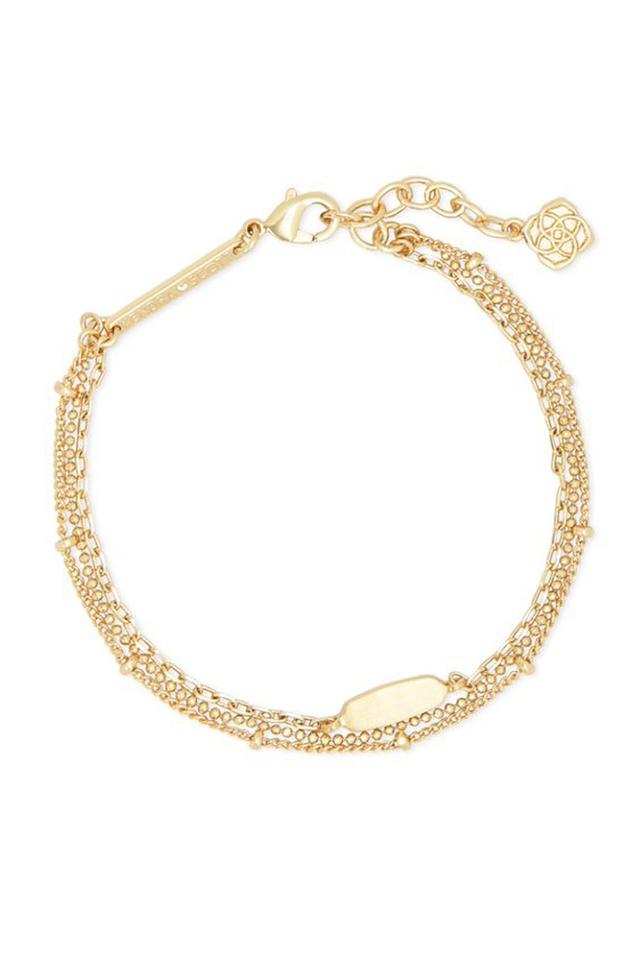 KENDRA SCOTT Fern Multi Strand Bracelet Gold Metal Product Image