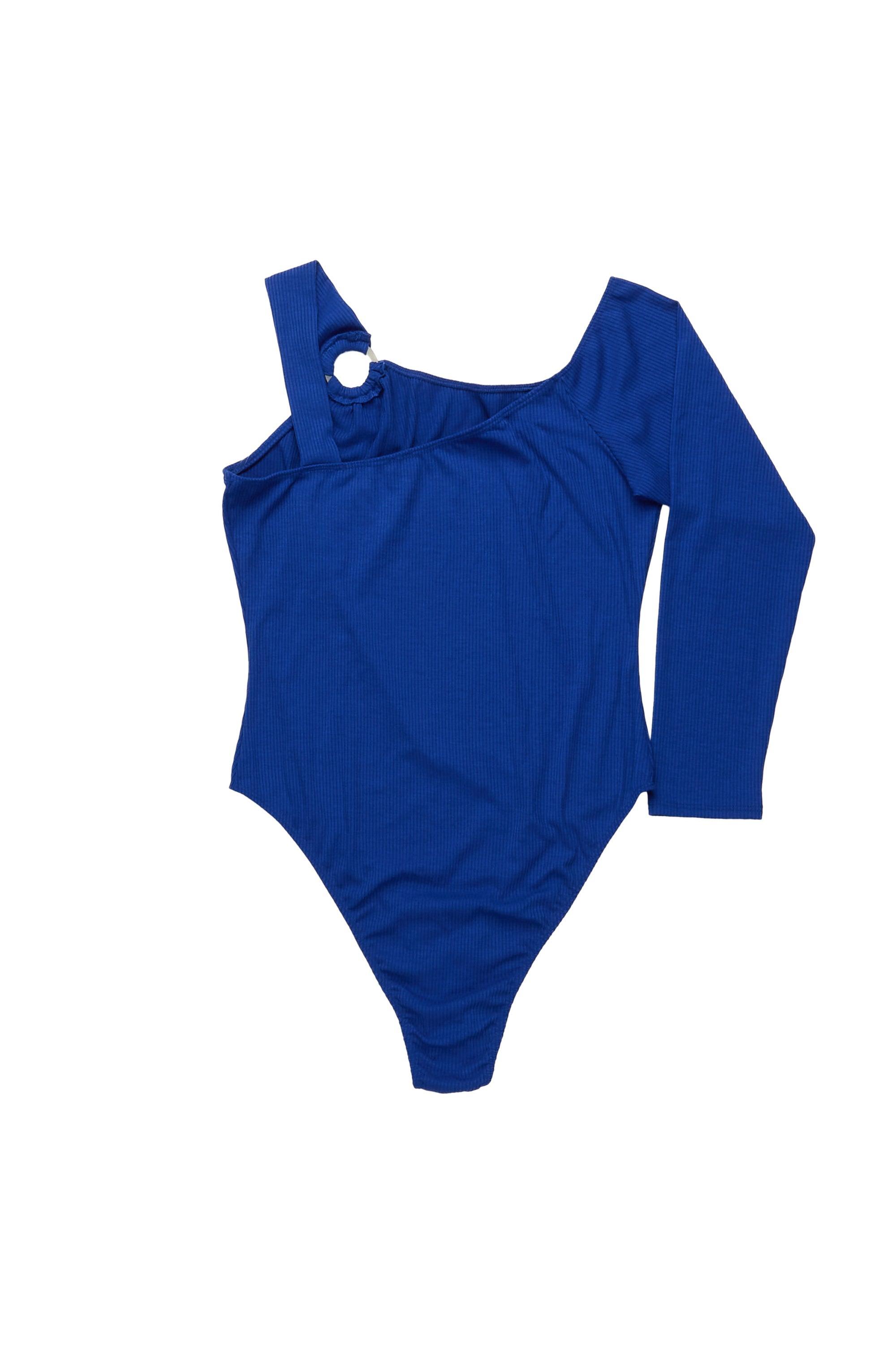 Kaley-C Bodysuit-Royal Blue Female Product Image