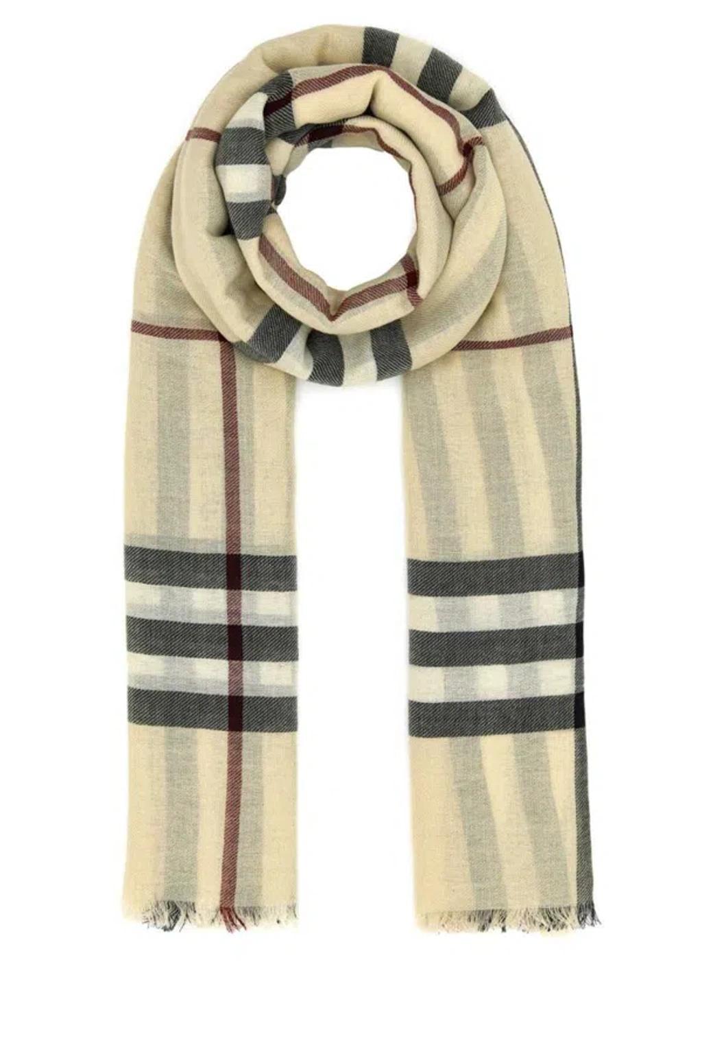 BURBERRY Scarves And Foulards In Printed Product Image