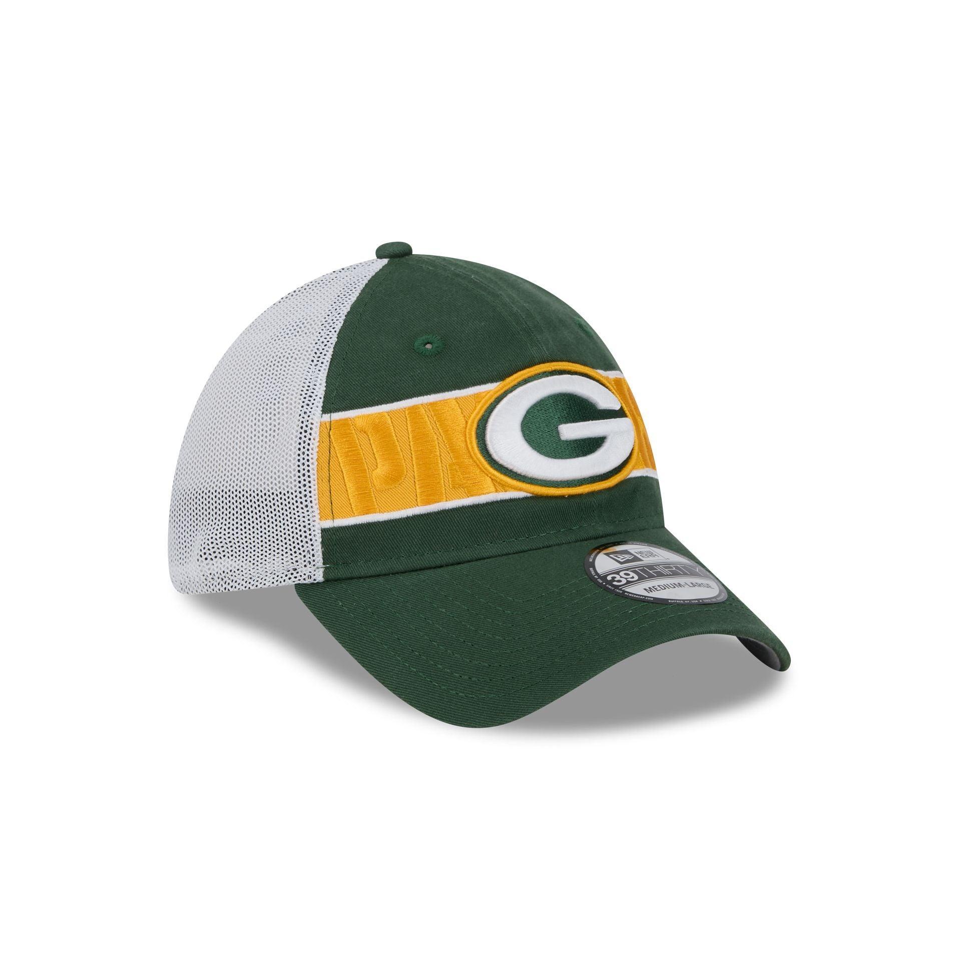 Green Bay Packers Banded 39THIRTY Stretch Fit Hat Male Product Image