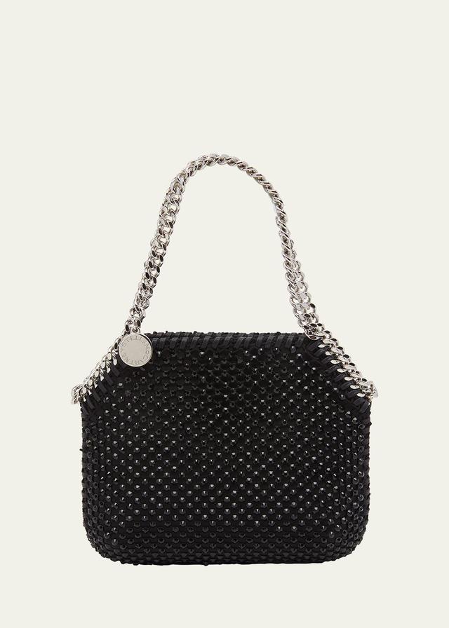 Womens Mini Falabella Crystal Mesh Shoulder Bag Product Image