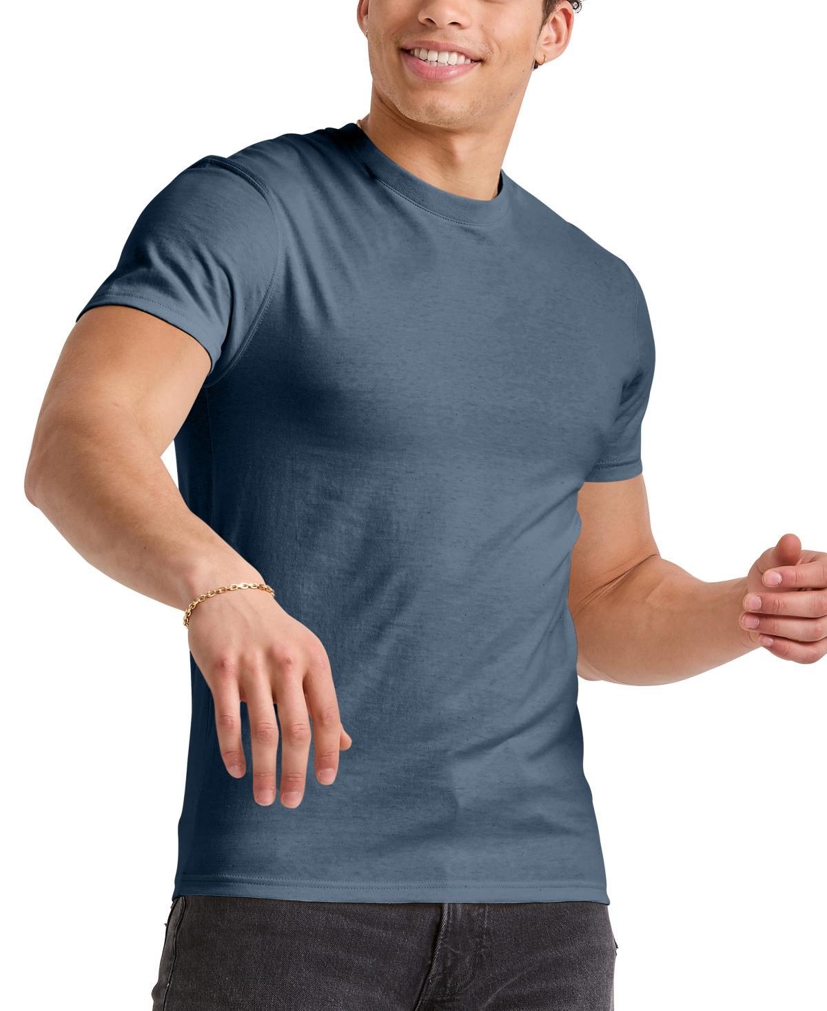 Mens Hanes Originals Cotton Short Sleeve T-shirt Product Image