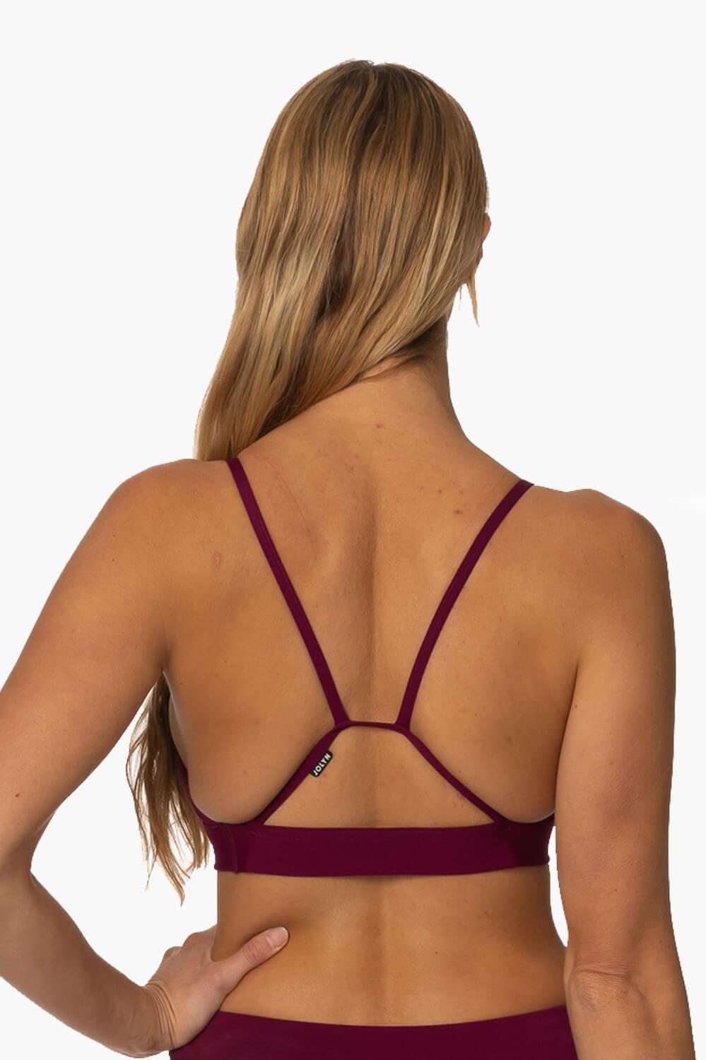 Mara Bikini Top - Cabernet Female Product Image