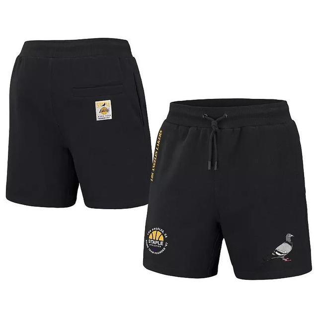 Mens NBA x Staple Black Philadelphia 76ers Home Team Shorts Product Image