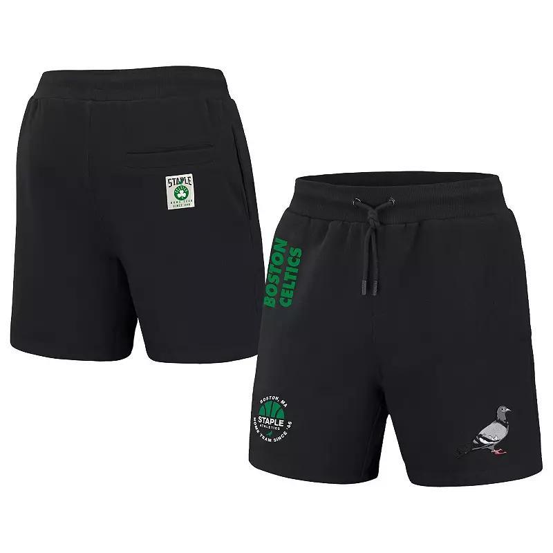 Mens NBA x Staple Black Philadelphia 76ers Home Team Shorts Product Image