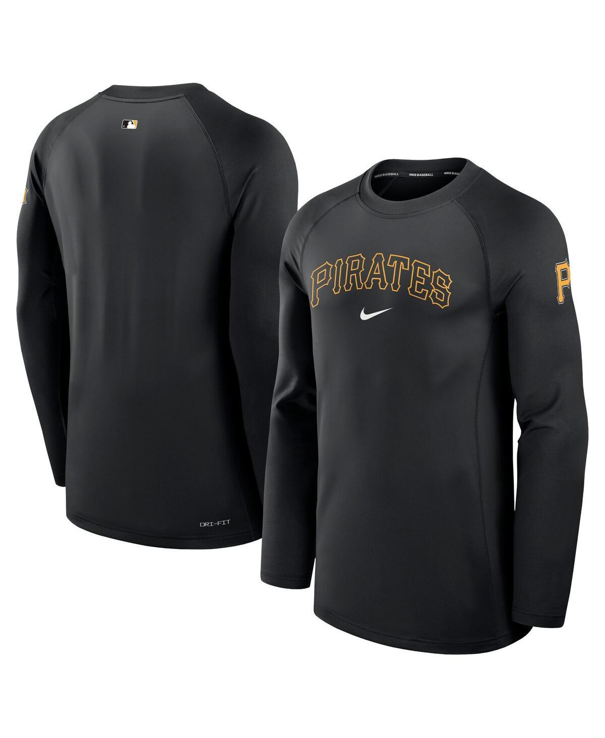 Pittsburgh Pirates Authentic Collection Game Time Nike Men's Dri-FIT MLB Long-Sleeve T-Shirt Product Image